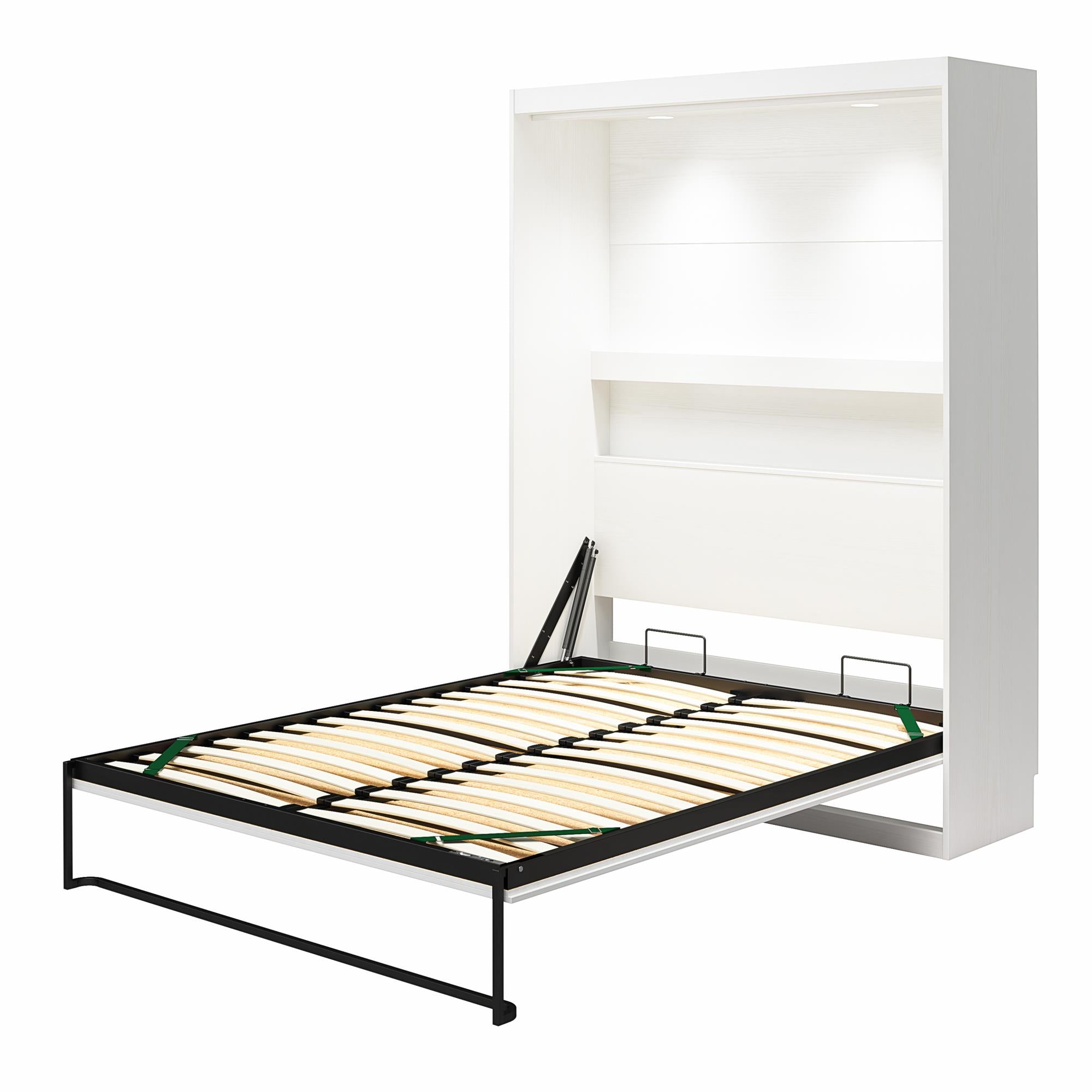 Signature Sleep Impressions Murphy Bed with Cabinets - White - Full
