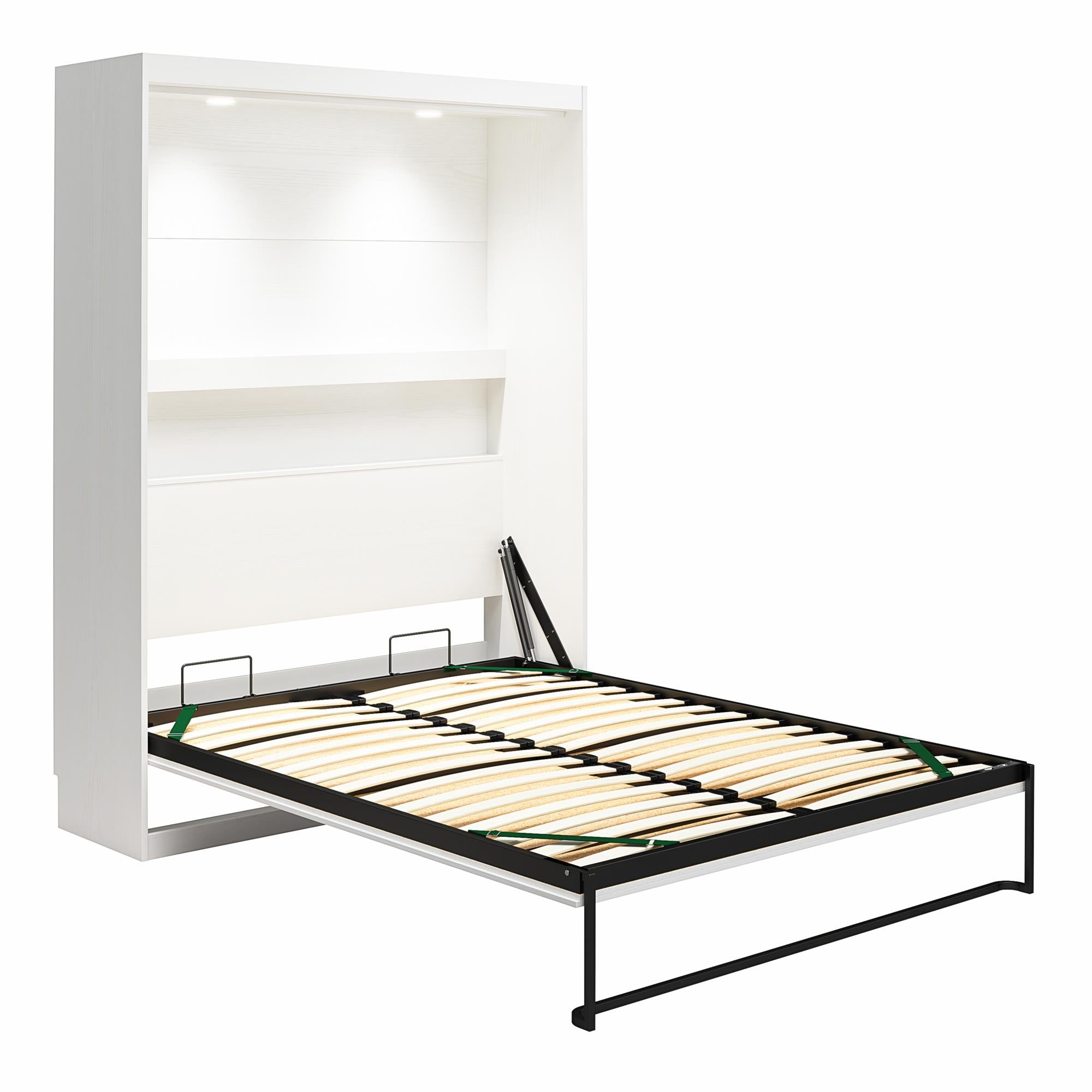 Signature Sleep Impressions Murphy Bed with Cabinets - White - Full