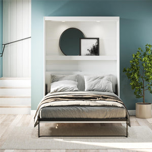Signature Sleep Impressions Murphy Bed with Cabinets - White - Full