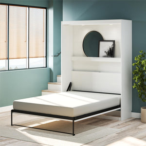 Signature Sleep Impressions Murphy Bed with Cabinets - White - Full
