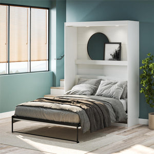 Signature Sleep Impressions Murphy Bed with Cabinets - White - Full