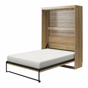 Signature Sleep Impressions Murphy Bed with Cabinets - Natural - Full