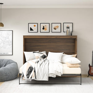 Signature Sleep Paramount Daybed Cabinet - Columbia Walnut - Full