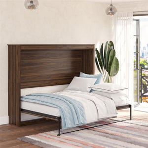 Signature Sleep Paramount Daybed Cabinet - Columbia Walnut - Full