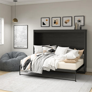 Signature Sleep Paramount Daybed Cabinet - Black Oak - Full