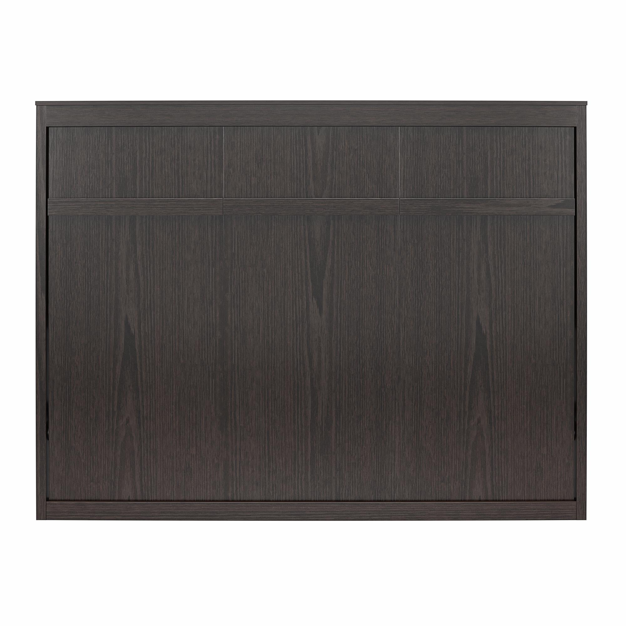 Signature Sleep Paramount Daybed Cabinet - Black Oak - Full