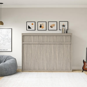 Signature Sleep Paramount Daybed Cabinet - Gray Oak - Full