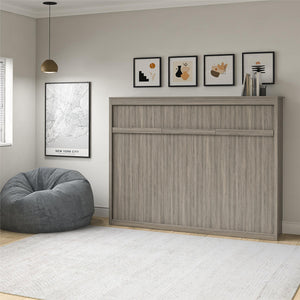 Signature Sleep Paramount Daybed Cabinet - Gray Oak - Full