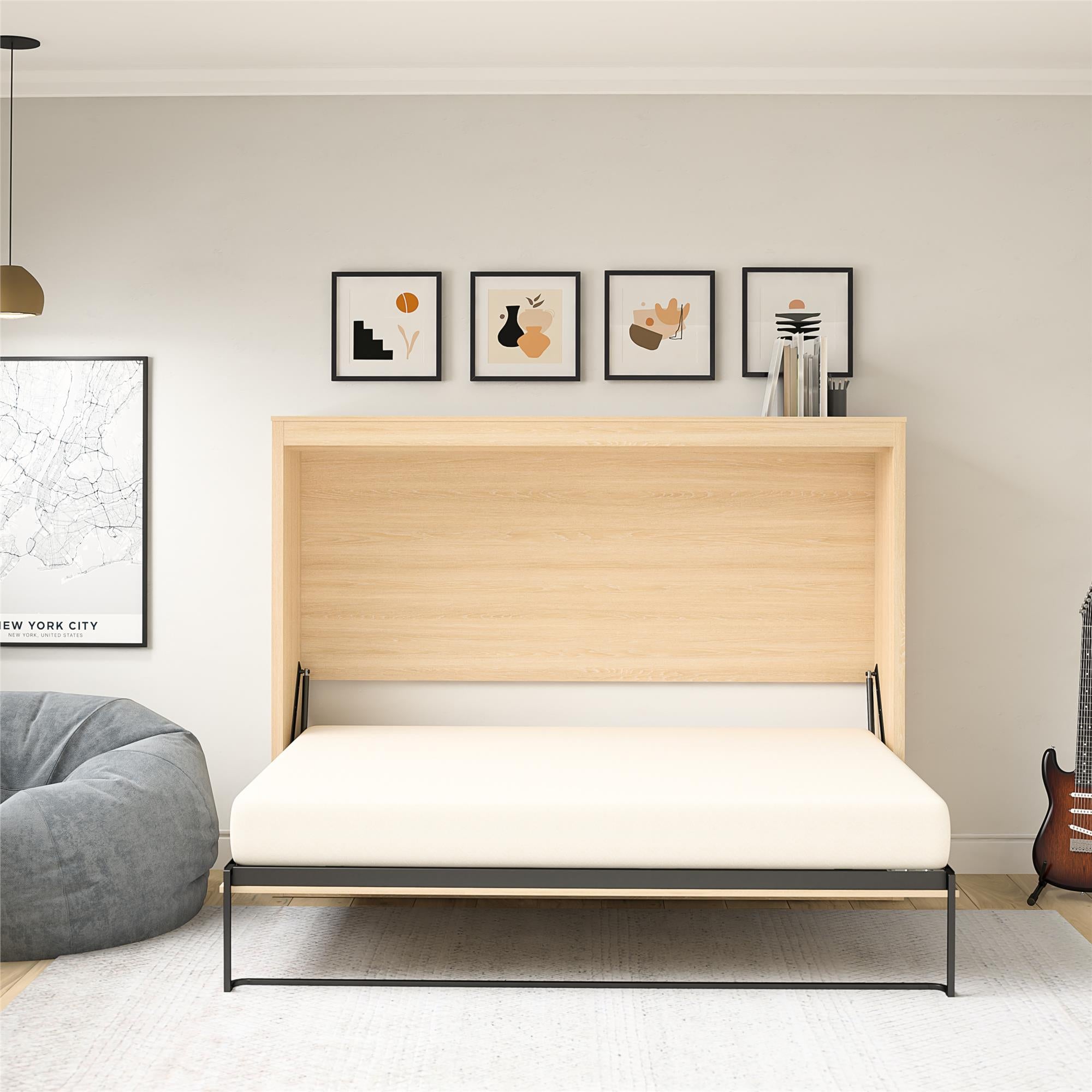 Signature Sleep Paramount Daybed Cabinet - Monterey Oak - Full