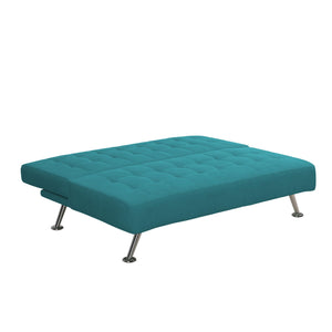 DHP Milo Kids' Futon Sofa - Teal