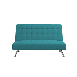 DHP Milo Kids' Futon Sofa - Teal