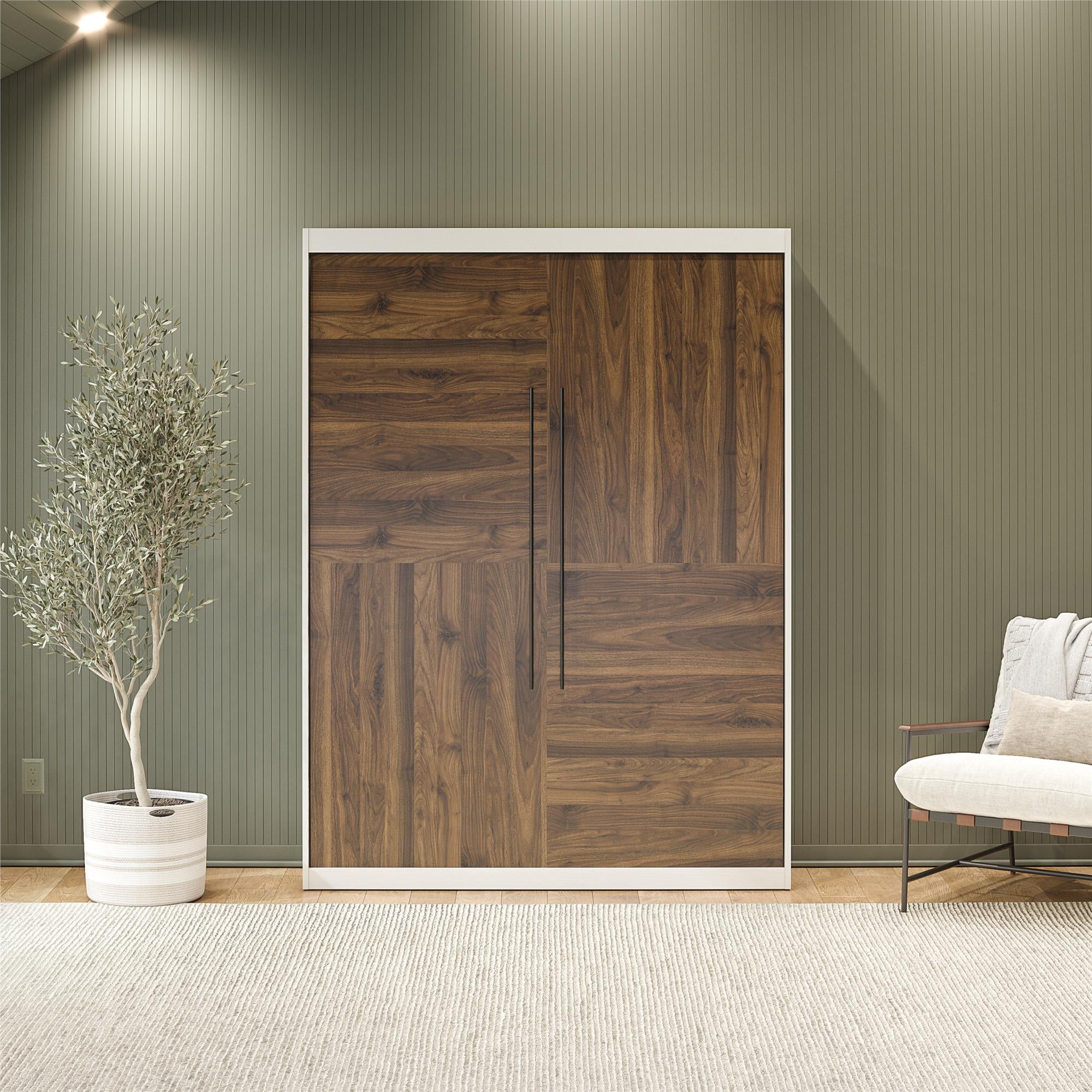 Signature Sleep Pinnacle Murphy Bed - Walnut - Queen