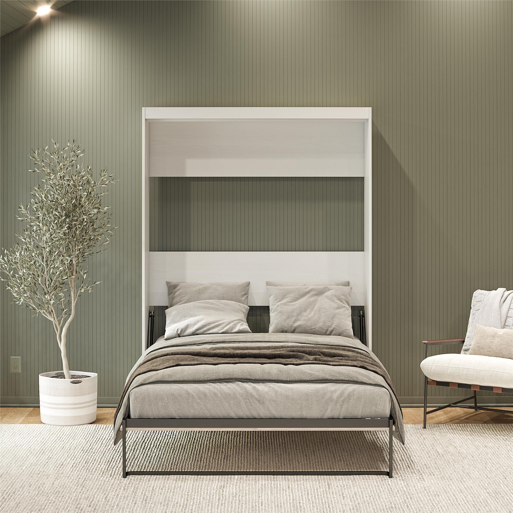 Signature Sleep Pinnacle Murphy Bed - Ironwood - Queen
