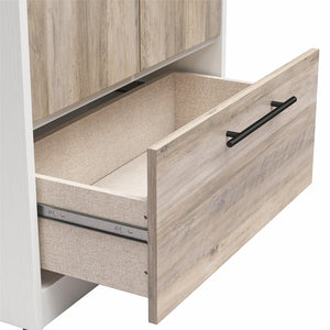 Signature Sleep Pinnacle Murphy Bed with Cabinets - Gray Oak - Queen