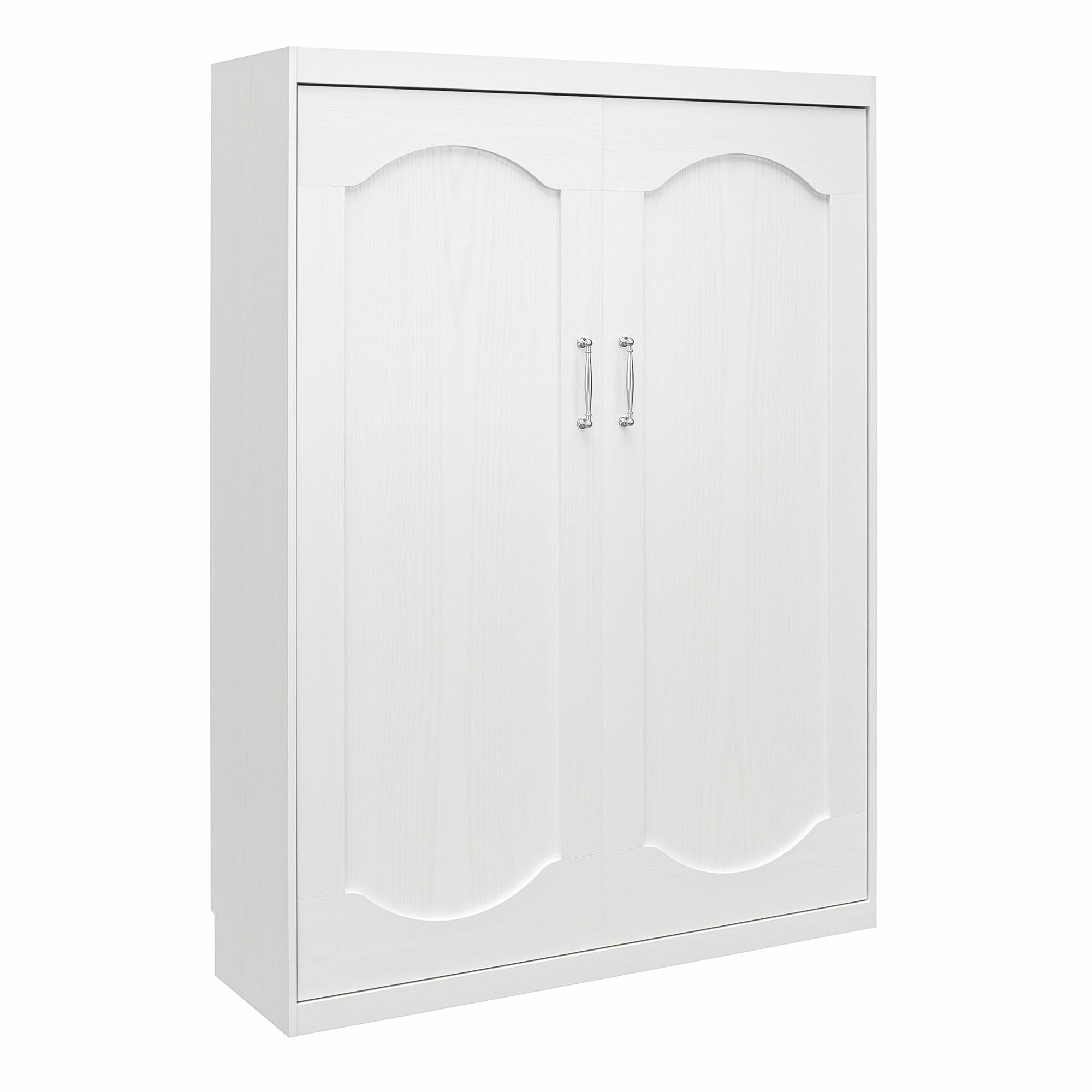 Novogratz Her Majesty Murphy Bed, Queen Size - White - Queen