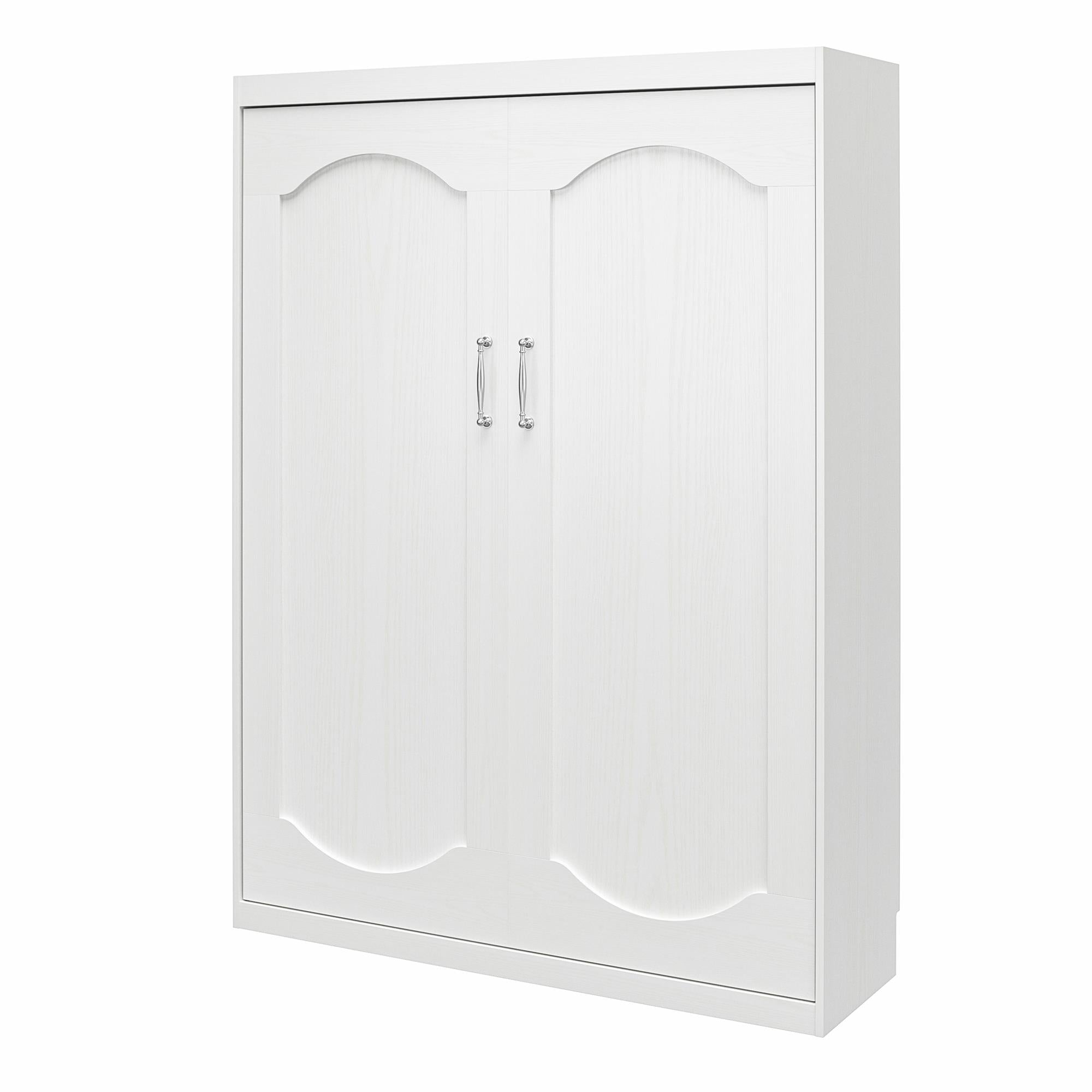 Novogratz Her Majesty Murphy Bed, Queen Size - White - Queen