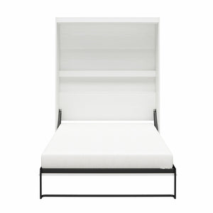 Novogratz Her Majesty Murphy Bed, Queen Size - White - Queen