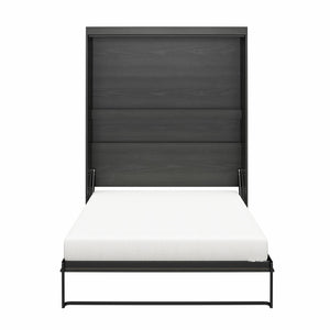 Novogratz Her Majesty Murphy Bed, Queen Size - Black Oak - Queen