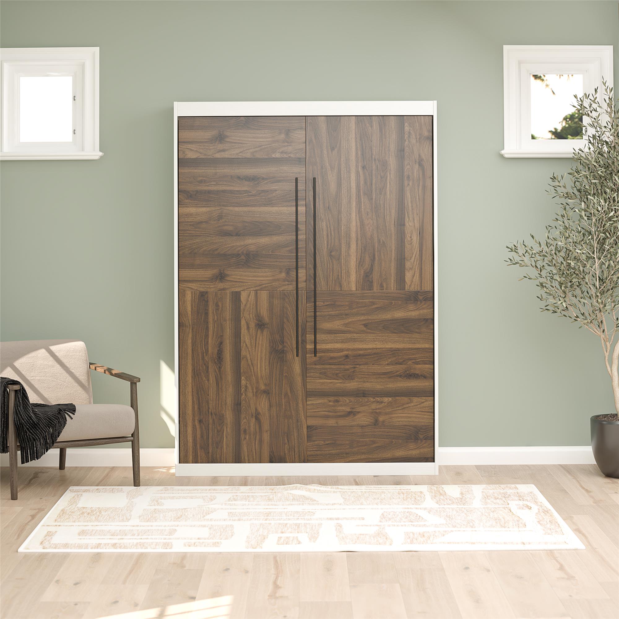 Signature Sleep Pinnacle Murphy Bed - Walnut - Full
