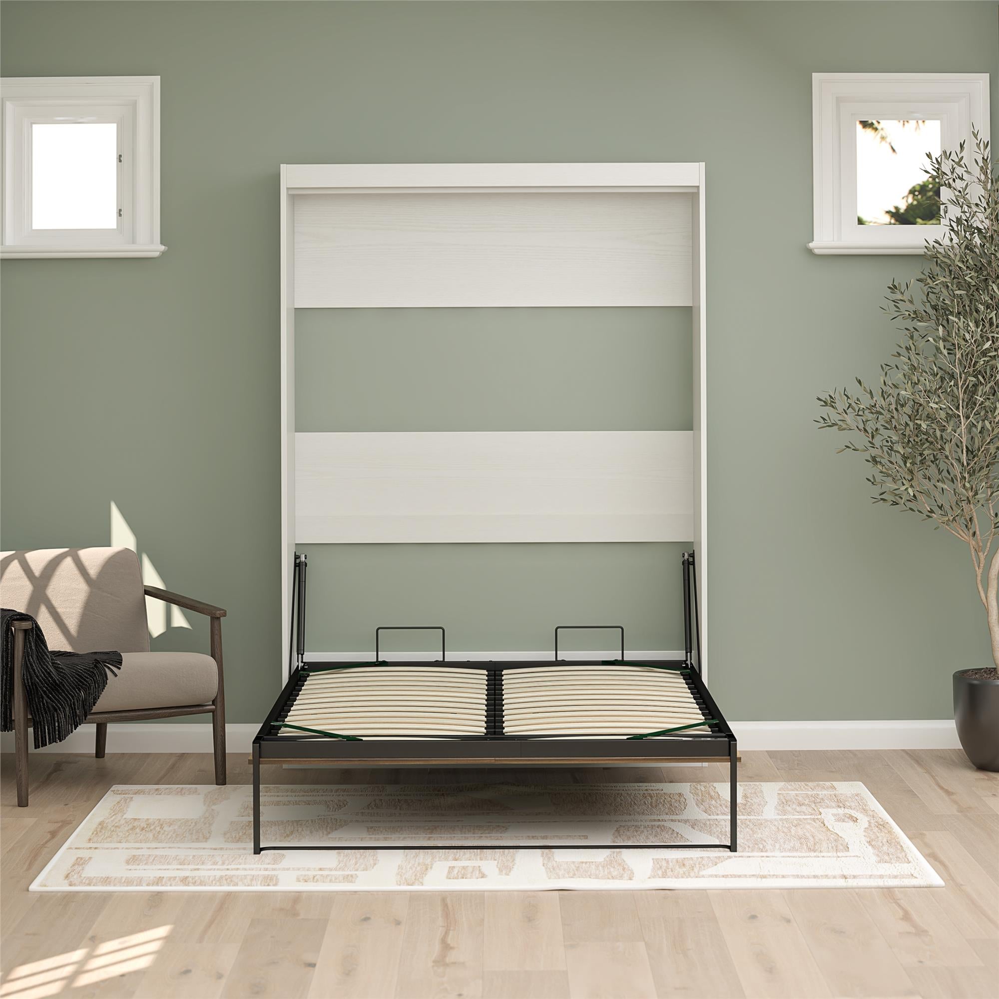 Signature Sleep Pinnacle Murphy Bed - Walnut - Full