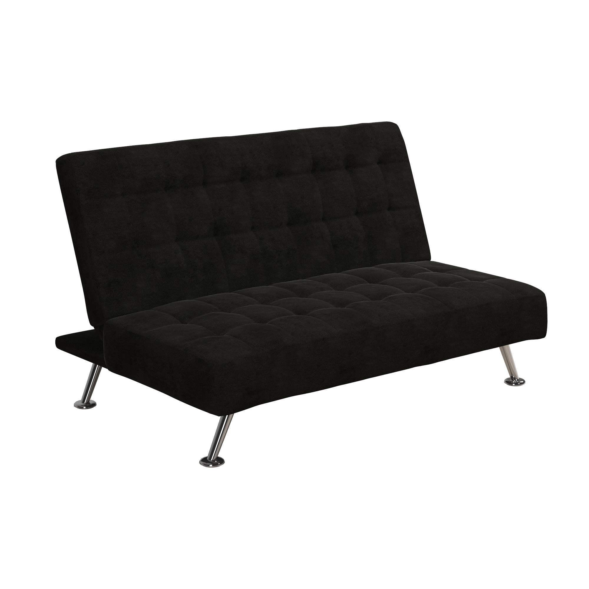 DHP Milo Kids' Futon Sofa - Black