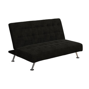 DHP Milo Kids' Futon Sofa - Black