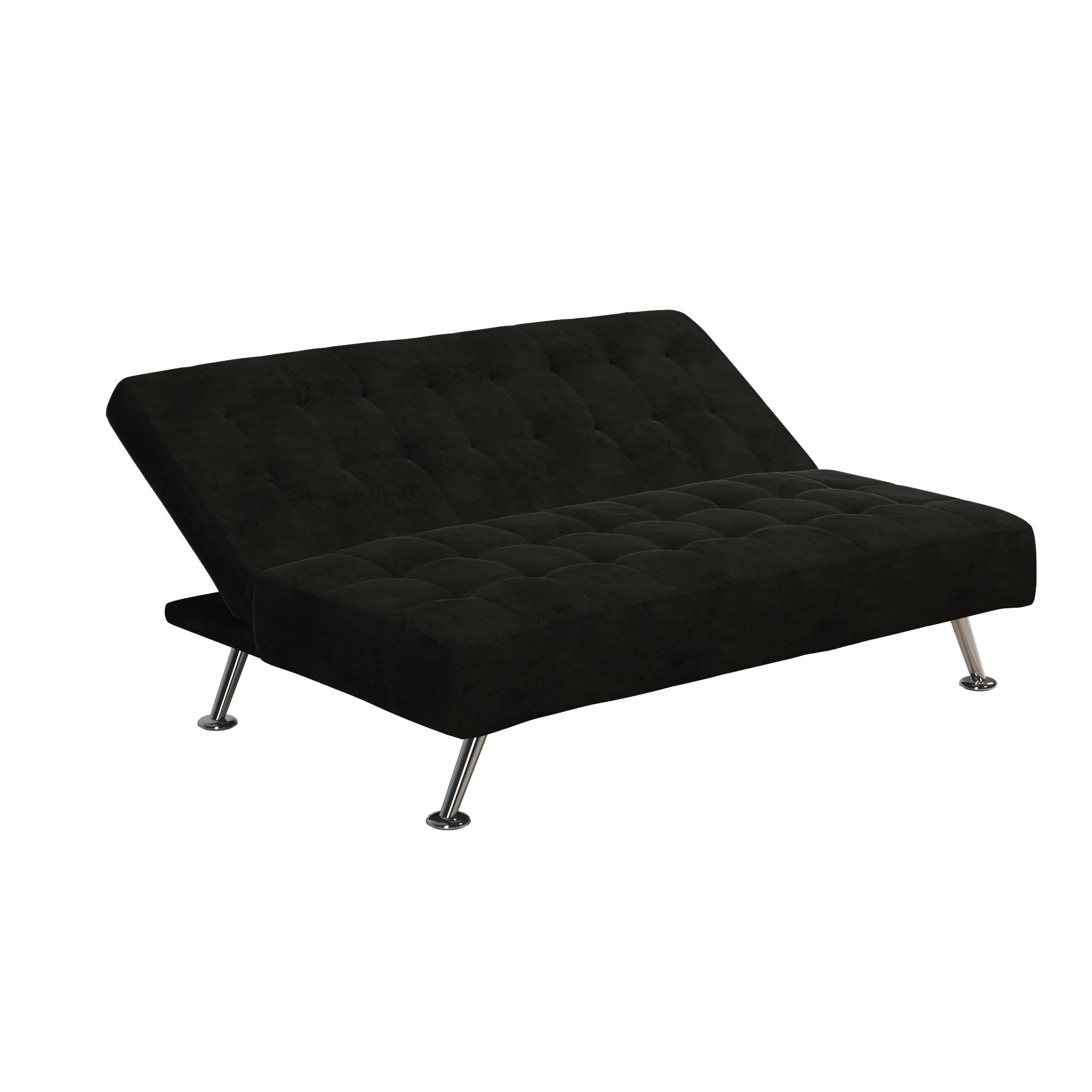 DHP Milo Kids' Futon Sofa - Black