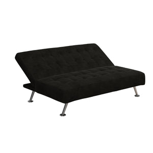 DHP Milo Kids' Futon Sofa - Black