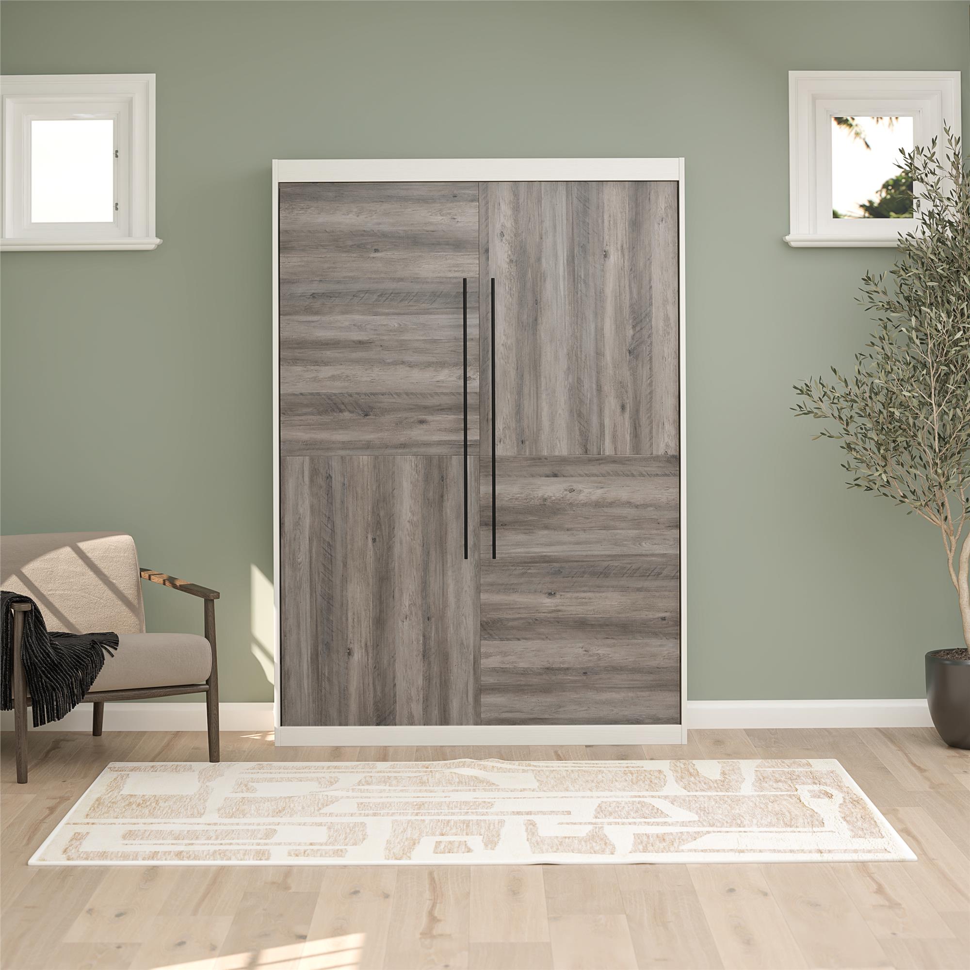Signature Sleep Pinnacle Murphy Bed - Ironwood - Full