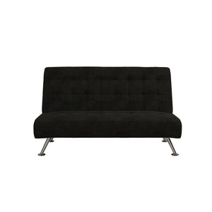 DHP Milo Kids' Futon Sofa - Black