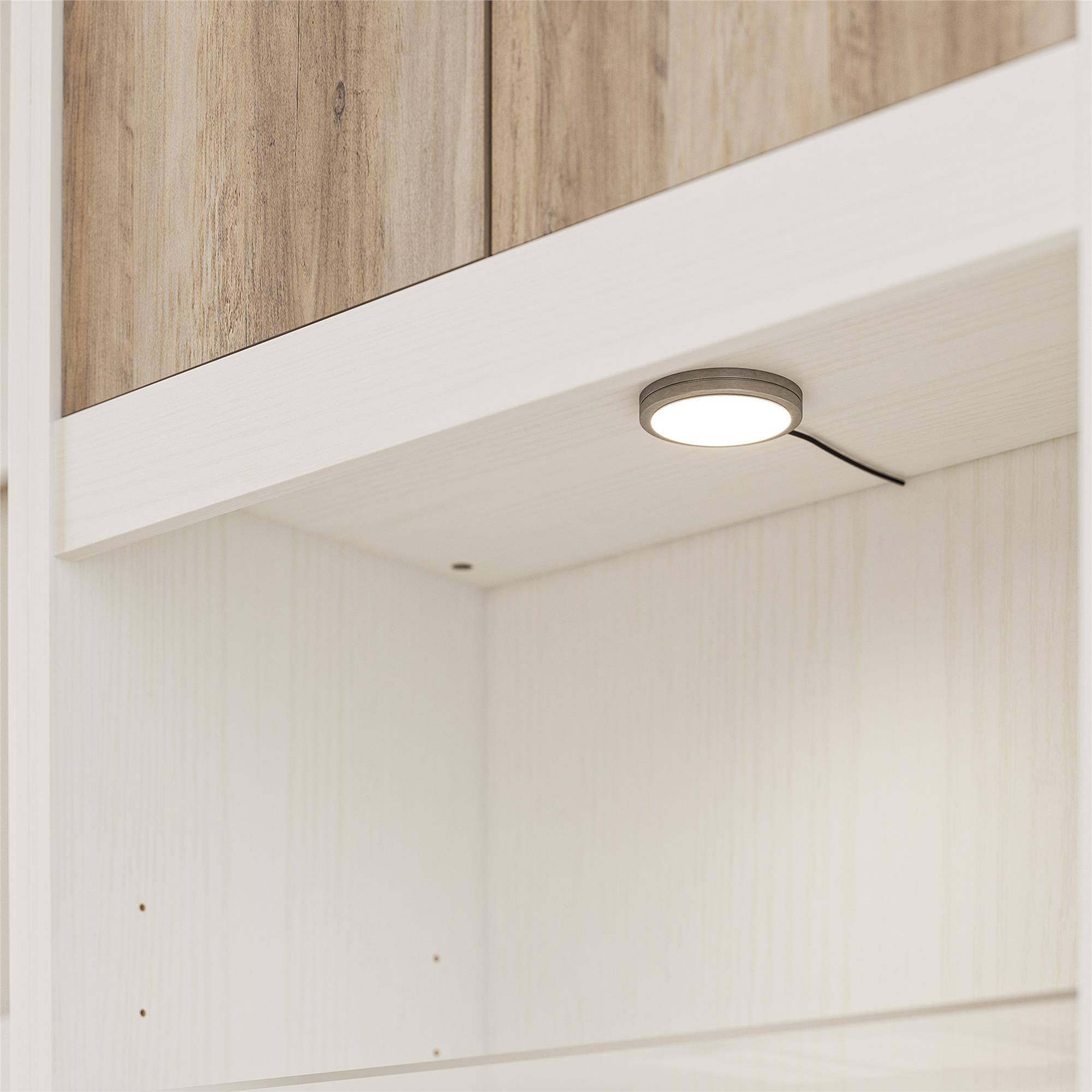 Signature Sleep Pinnacle Murphy Bed with Cabinets - Gray Oak - Full
