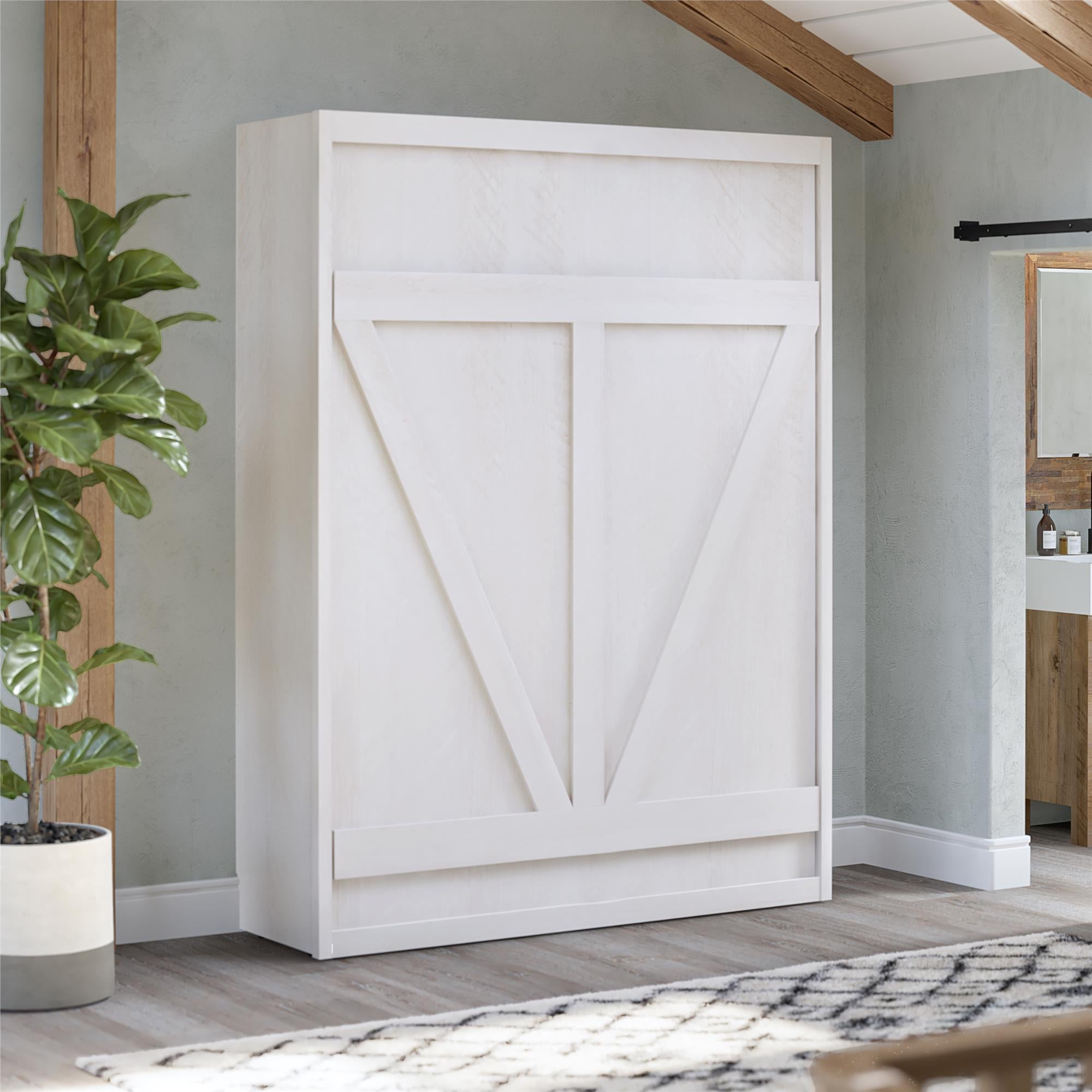 Signature Sleep Farmington Murphy Bed - Ivory Oak - Full