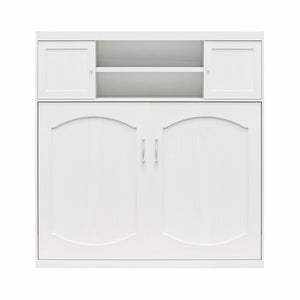 Novogratz Her Majesty Daybed Cabinet - Federal White - Full