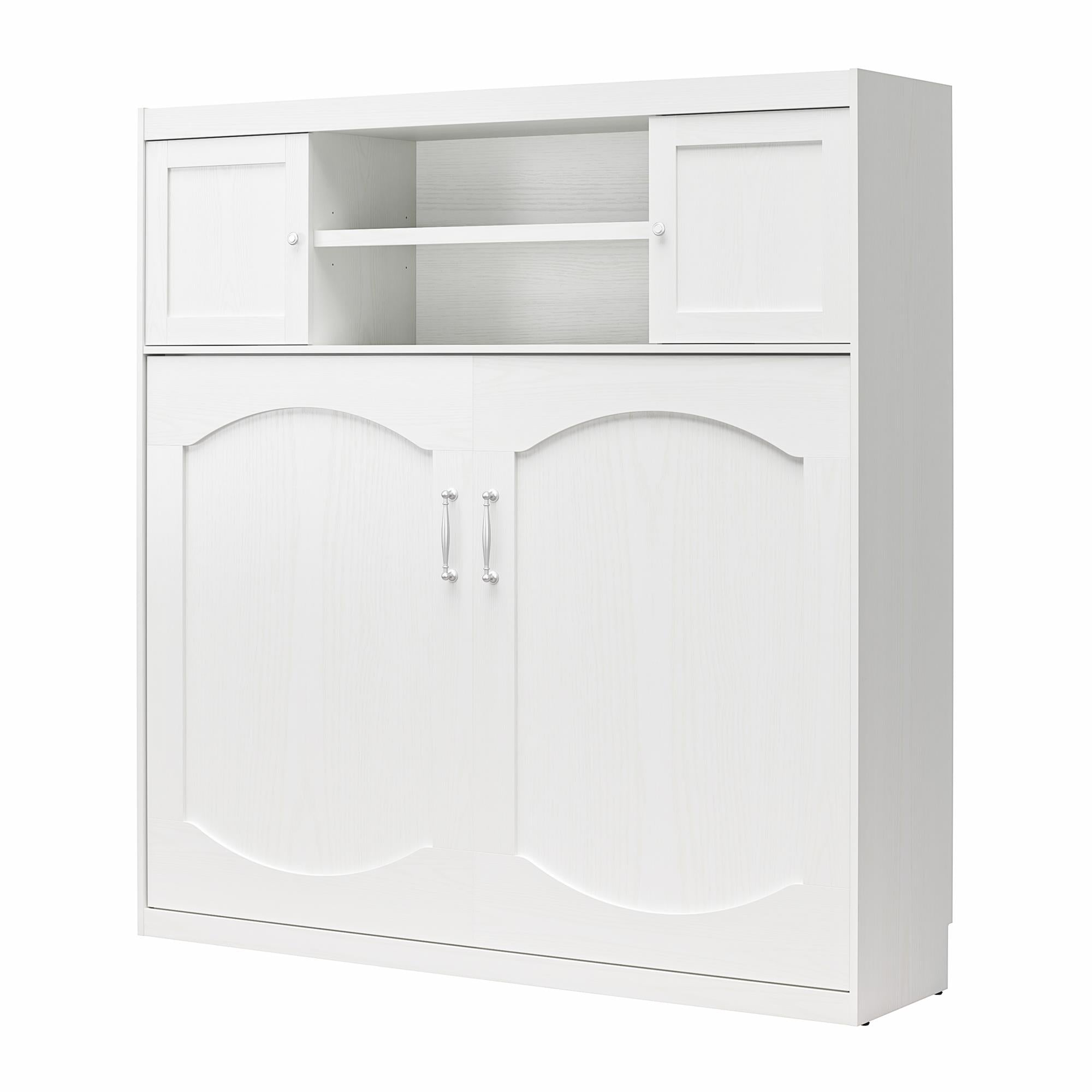 Novogratz Her Majesty Daybed Cabinet - Federal White - Full