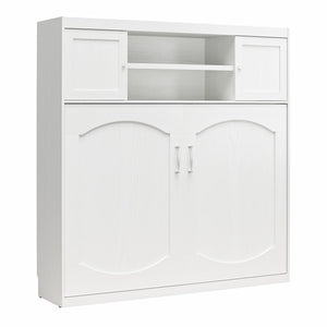 Novogratz Her Majesty Daybed Cabinet - Federal White - Full
