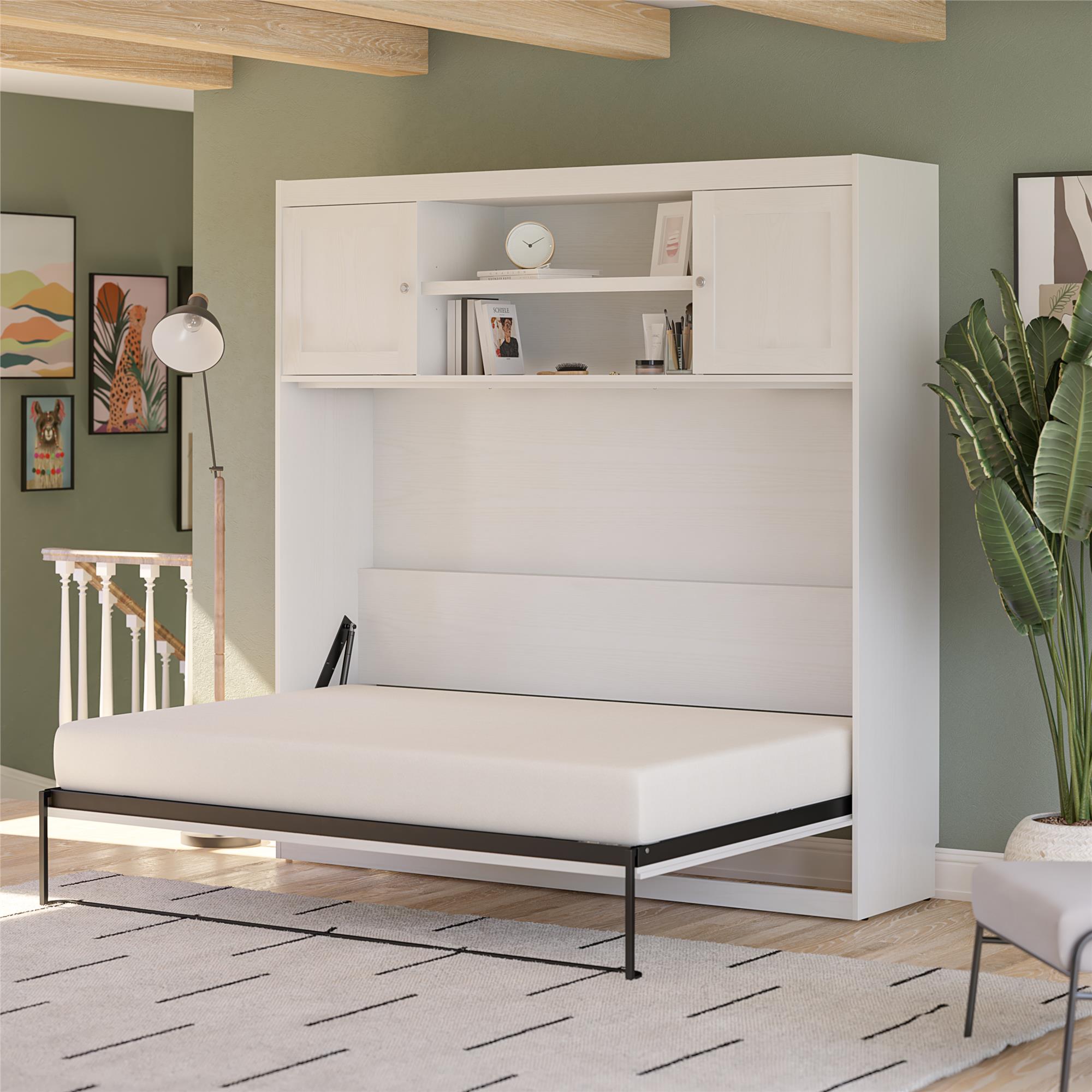 Novogratz Her Majesty Daybed Cabinet - Federal White - Full