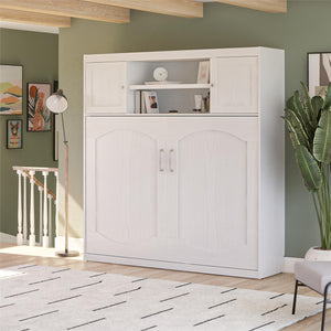 Novogratz Her Majesty Daybed Cabinet - Federal White - Full