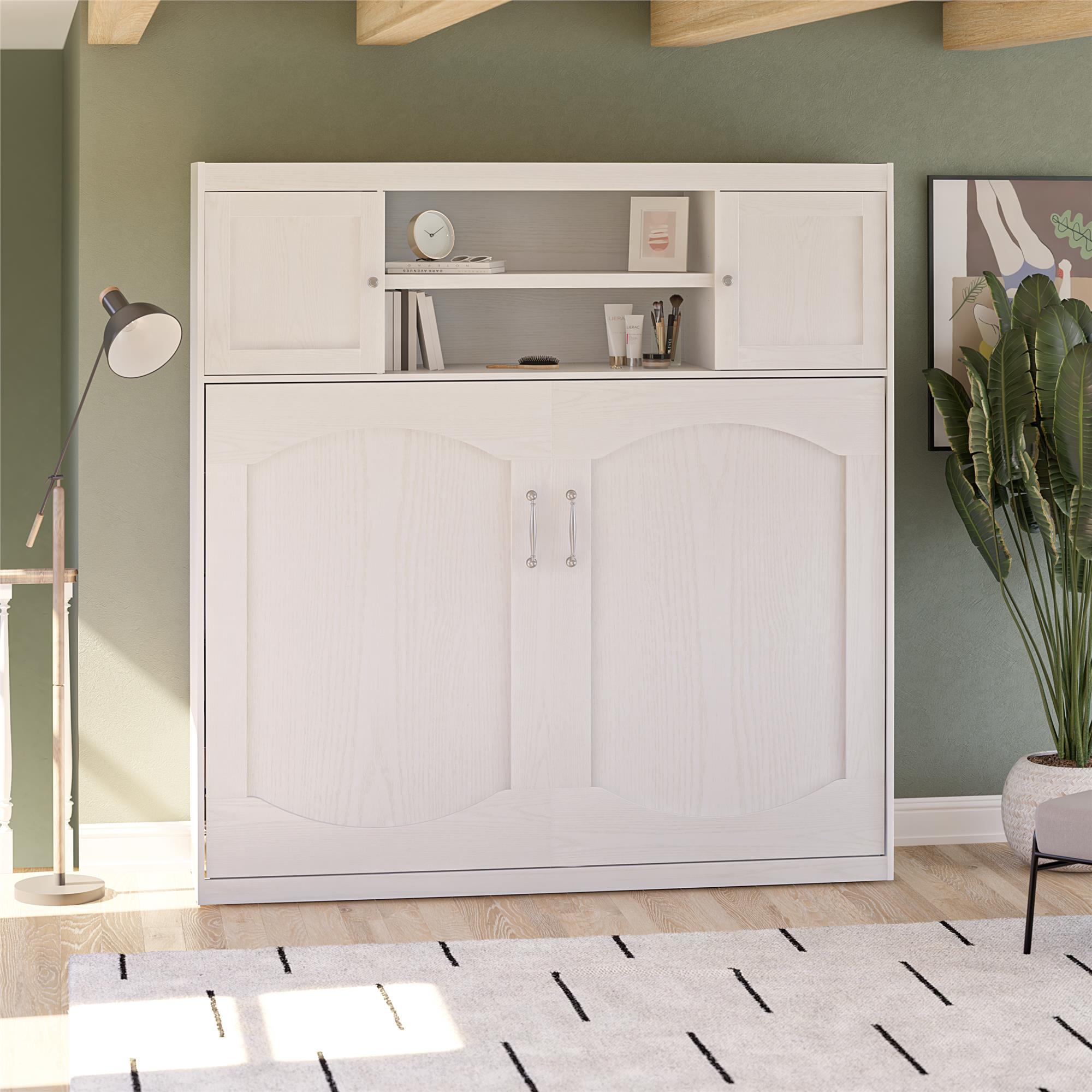 Novogratz Her Majesty Daybed Cabinet - Federal White - Full