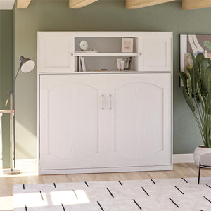 Novogratz Her Majesty Daybed Cabinet - Federal White - Full