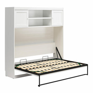 Novogratz Her Majesty Daybed Cabinet - Federal White - Full
