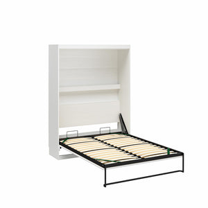 Novogratz Her Majesty Murphy Bed, Full Size - White - Full