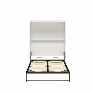 Novogratz Her Majesty Murphy Bed, Full Size - White - Full