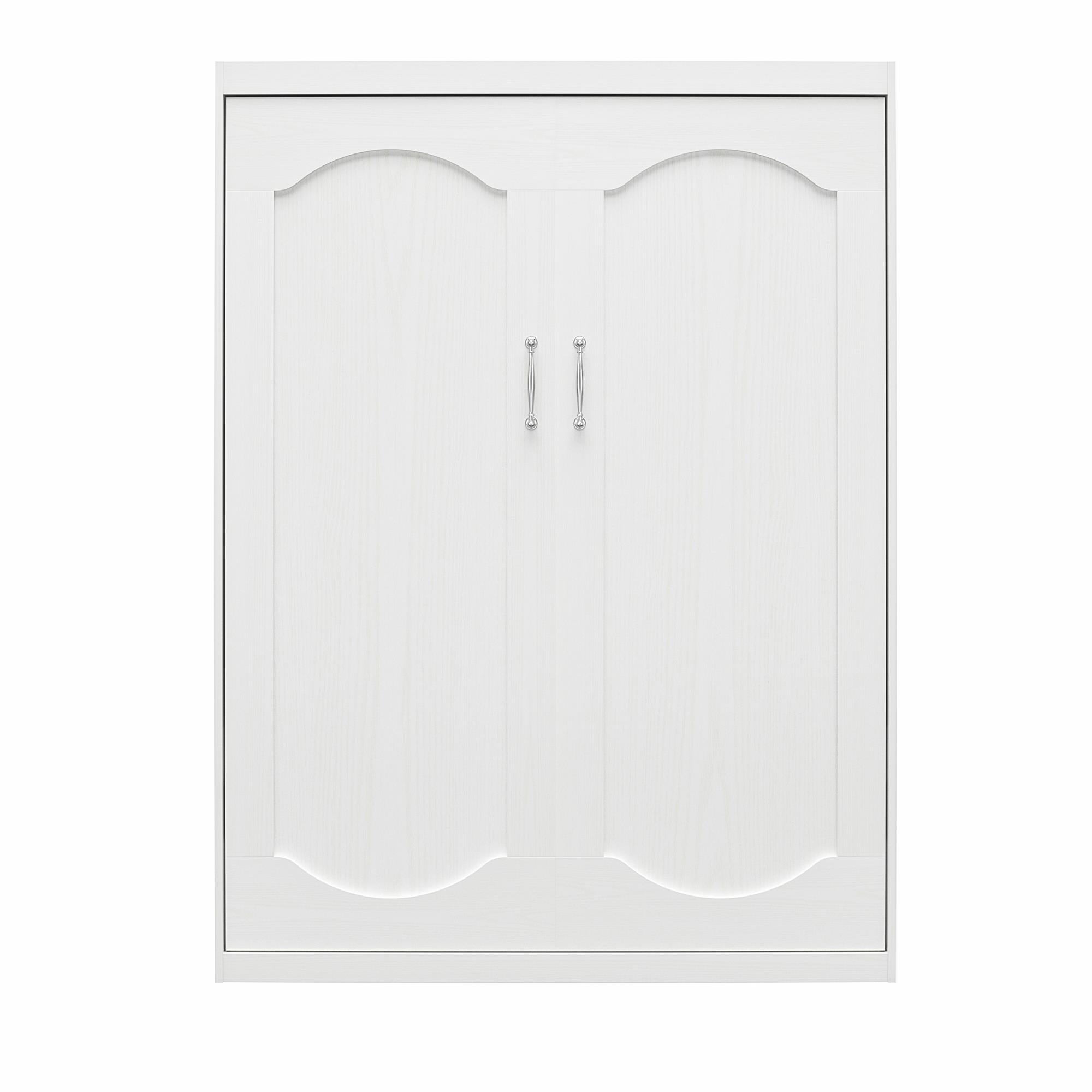 Novogratz Her Majesty Murphy Bed, Full Size - White - Full
