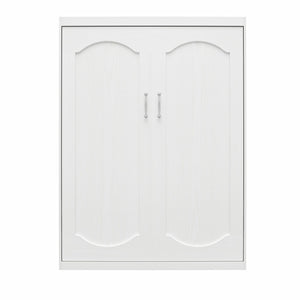 Novogratz Her Majesty Murphy Bed, Full Size - White - Full