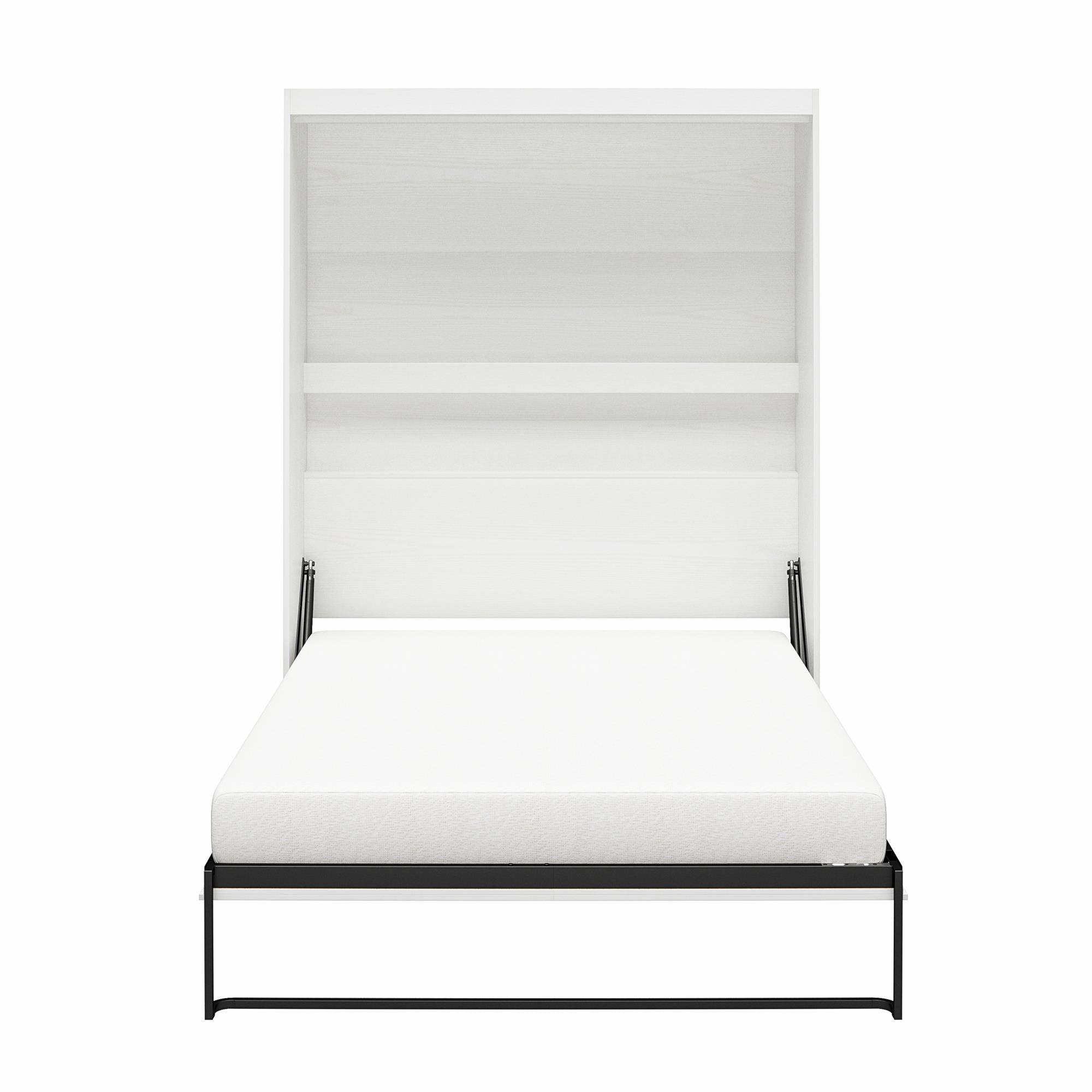Novogratz Her Majesty Murphy Bed, Full Size - White - Full