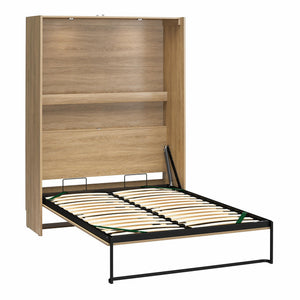 Novogratz Holly Hills Murphy Bed, Full Size - Light Oak - Full