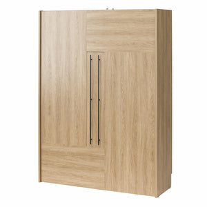 Novogratz Holly Hills Murphy Bed, Full Size - Light Oak - Full