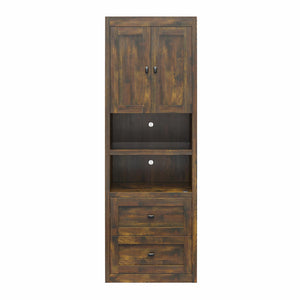Signature Sleep Farmington Murphy Bed with Cabinets - Century Barn Pine - Full