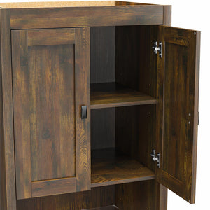 Signature Sleep Farmington Murphy Bed with Cabinets - Century Barn Pine - Full