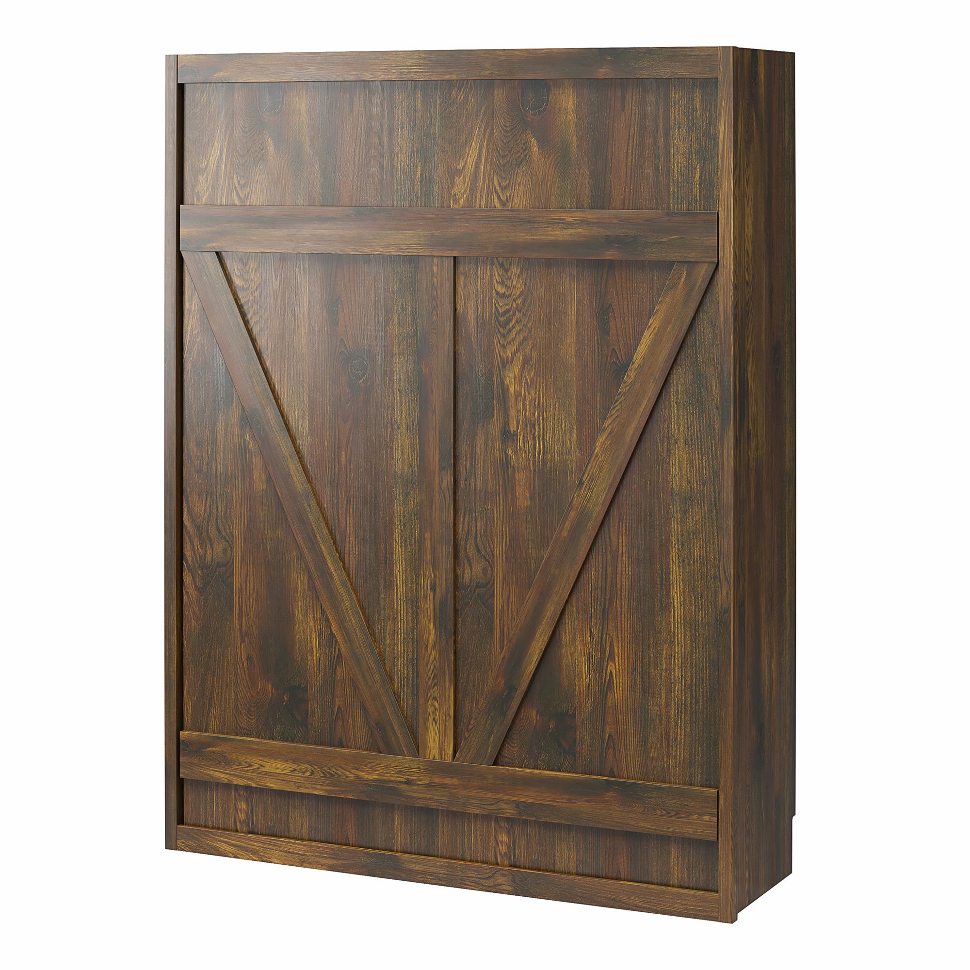Signature Sleep Farmington Murphy Bed - Century Barn Pine - Queen